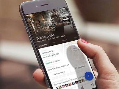 Foursquare City Guide Place Pages