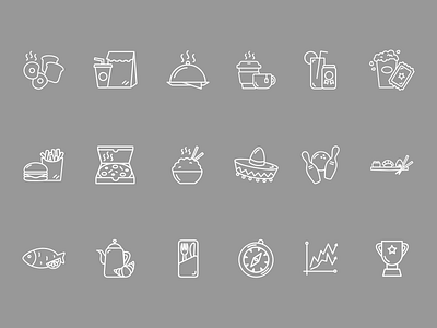 Foursquare Icons branding icon illustration vector