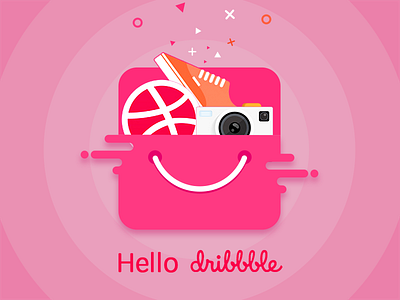 Hello Dribbble dribbble，ui icon，hello