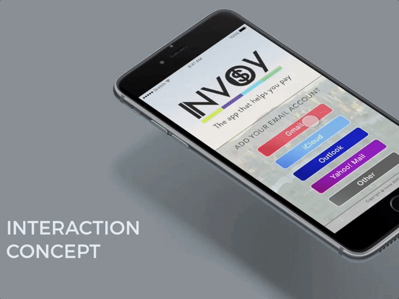 INDEXING ANIMATION animation app flinto indexing interaction invoice invoy prototype