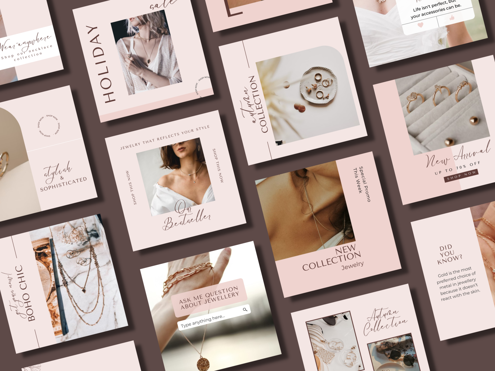 Jewelry Instagram Template By Cherry Jane On Dribbble