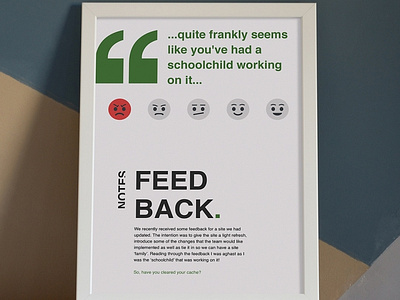 User Feedback