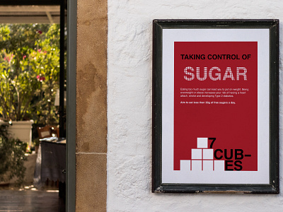 Health posters - Sugar dailyui design graphicdesign poster