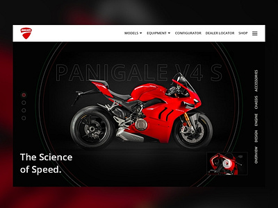 Daily UI - Ducati Panigale V4 S