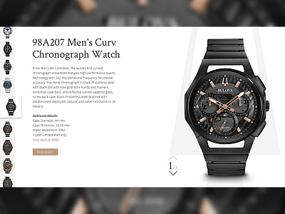 Daily UI 24 - Bulova