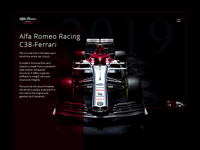 Daily UI - Alfa Romeo Sauber alfa romeo dailyui f1