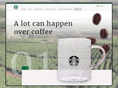 Daily UI - A lot can happen over coffee