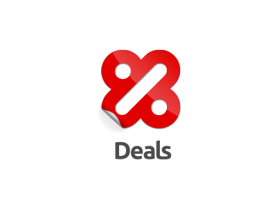 Deals clearance sale deal deals discount logo logotype red sale sell out todytod