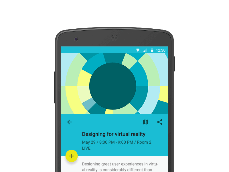Google I/O 2015 app google google illustration illustration io material design mobile nexus