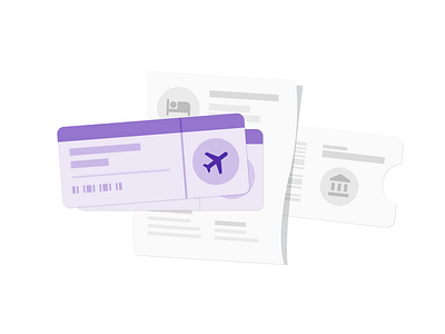 Reservations illustration car flight google google trips hotel illustration material design rent reservations travel