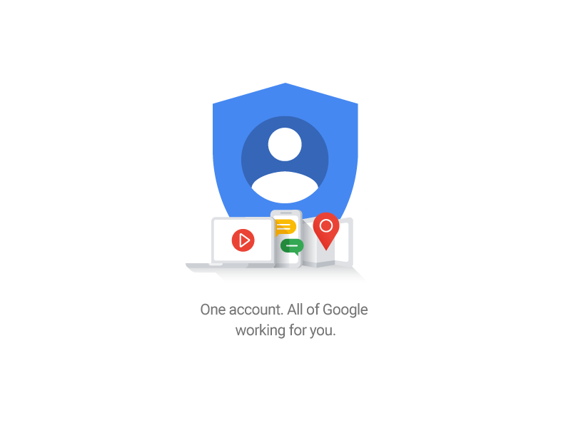 Create your Google Account (1 of 3) by German Kopytkov on Dribbble