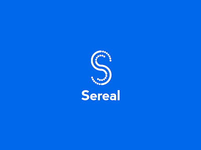 Sereal dot dots letter s logo logotype mark s sereal serialization