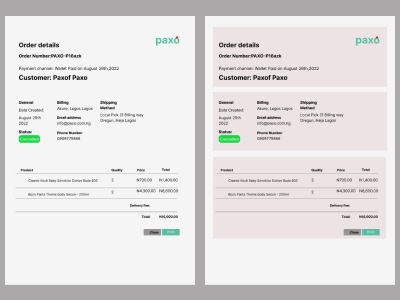 An invoice document branding design graphic design illustration logo typography ui ux vector