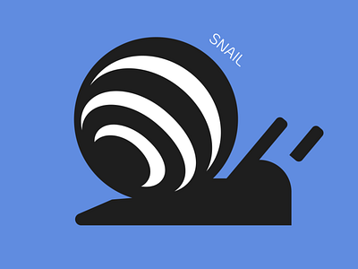 Snail illustration animation branding design flat graphic design icon illustration logo minimal typography ui ux vector