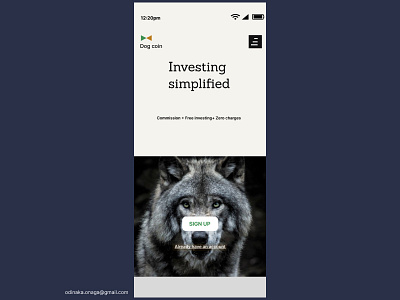 Web 3 investment app