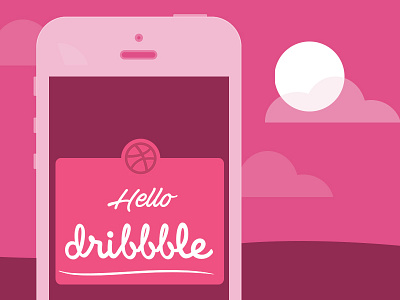 Hello Dribbble new