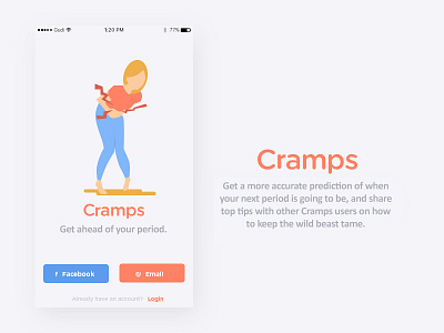 Cramps app ios mobile