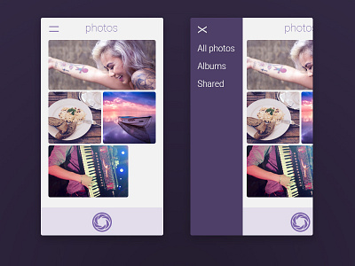 my photos album app camera photos ui