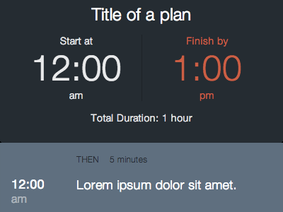 Tiny plan hackfarm interface planning time tiny planner