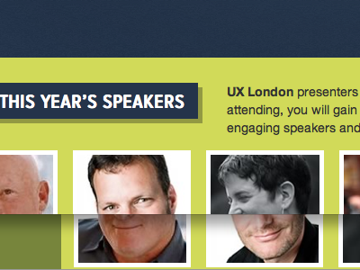 UX London Speaker Mashup