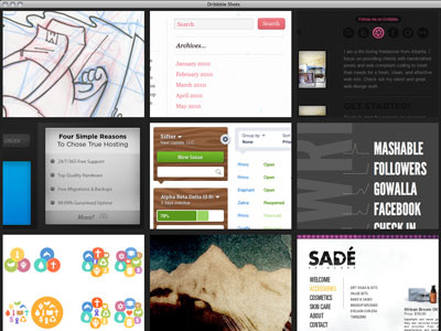 Desktop Dribbble App