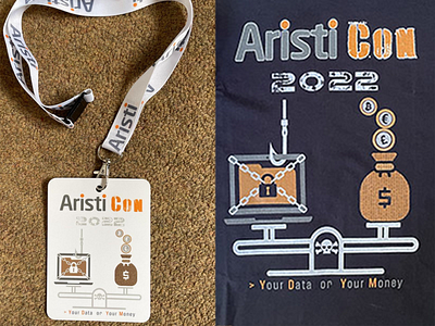 Aristi Con graphic design logo