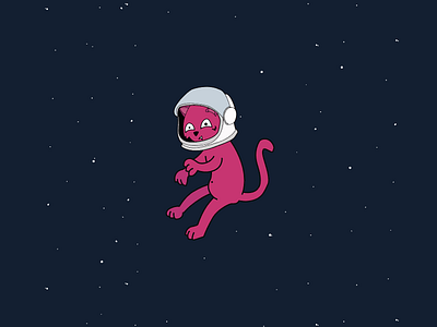 Astro Cat astro cat space stars