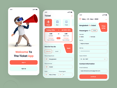 Ticketing Mobile App