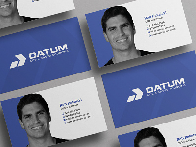 Business Card with headshot