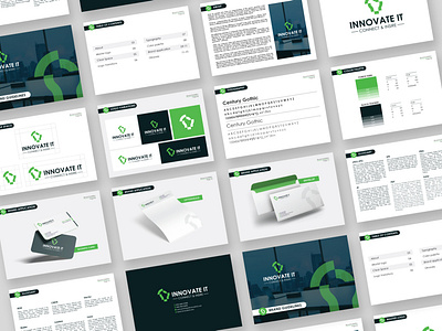 Innovate It - Brand Guideline brand guide brand guideline brand identity brand identity and logo branding classic logo creative logo design graphic design illustration logo logo and brand guide logo and branding logo design logodesign modern logo