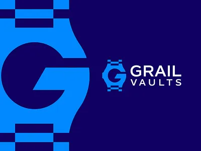 Grail Vaults branding classic logo clock logo creative logo design g logo illustration letter g logo letter g watch logo logo logo design logodesign luxury watch logo modern logo time logo timer logo watch logo wrist watch logo