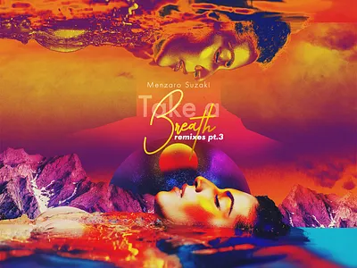 Take a Breath album art albumart albumcover coverart graphic design graphicdesign