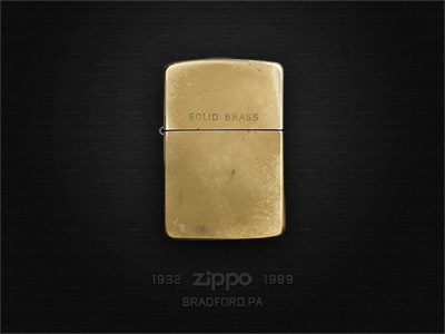 My Zippo icon lighter metel photoshop ui zippo