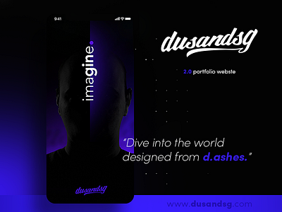 dusandsg.com - 2.0 personal portfolio