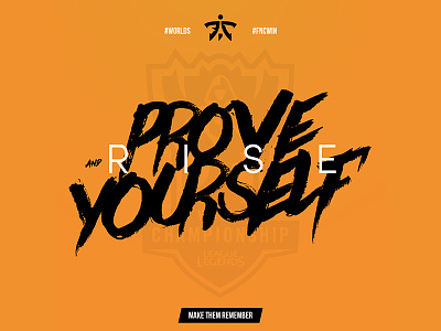 Fnatic Victory fnatic fncwin league of legends lettering logo logotype lolesports riotgames typography