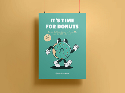 It's Time For Donuts! | Poster