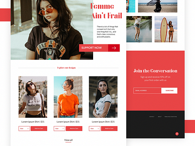 RADICAL Concept Design apparel clothes design e commerce girls identity minimal pakistan store ui ux web white space