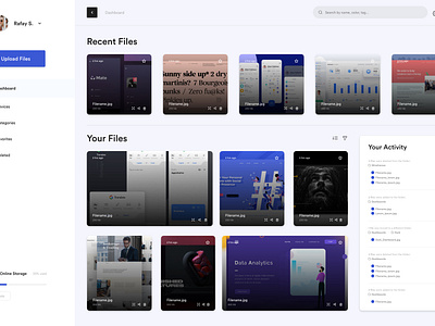 Images Dashboard Concept app collection concept dashboard dashboard flat design images photo ui upload ux whitespace