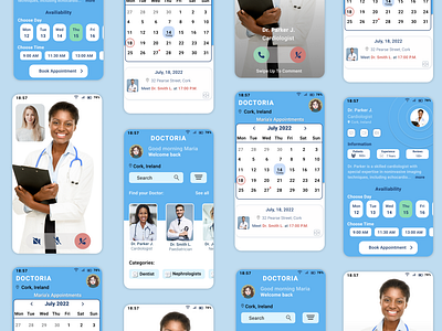 Doctoria App - Connecting patients and Doctors