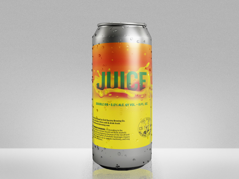 Juice Beer Label by AR Design on Dribbble