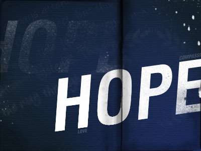 Hope grunge paint paper texture