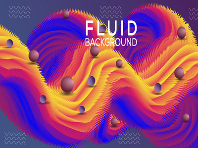 FLUID BACKGROUND 3d art background design fluid graphic design illustration texture vector web design