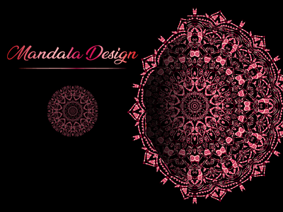 Mandala Design 3d art background branding design graphic design illustration mandala motion graphics vector