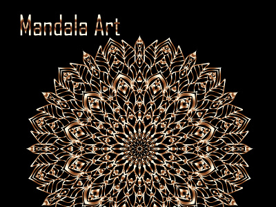 Mandala Art 3d art background branding design graphic design illustration mandala vector