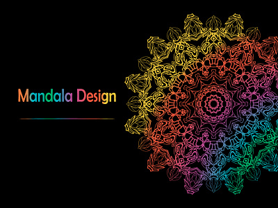 Mandala Design 3d art background branding design drawing graphic design illustration logo mandala vector