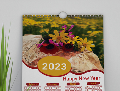 Calender Design 2023 celender day planner design graphic design happy january month new celender new year vector wall