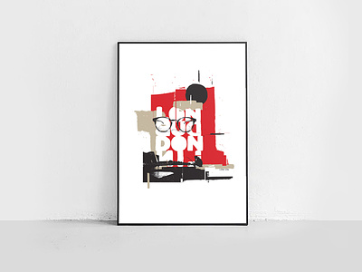 LON DUB DON LIN Artwork design fuelformind graphic design illustration nafta studio naftastudio poster vector