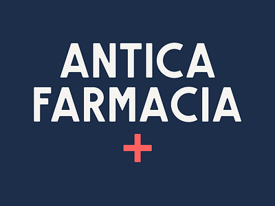 Antica Farmacia Logotype antica farmacia brand graphic design label logotype naftastudio pelican pharmacy visual system