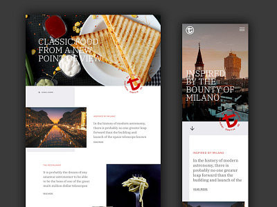 Tommasi Milano - Full Home concept - Desk & Mobile css grid fuelformind homepage landing mobile nafta studio naftastudio slider sliders typography ui ux web design webflow