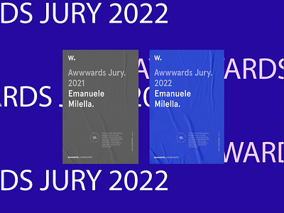 AWWWARDS JURY 2022 3d animation awards awwwards branding clean design jury minimal typography ui web website